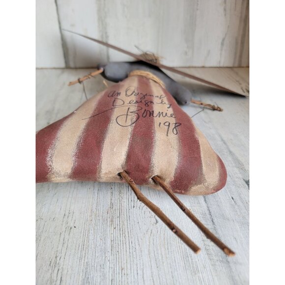 Large 1998 vintage Bonnie plush hanging angel doll cherub - Picture 15 of 15